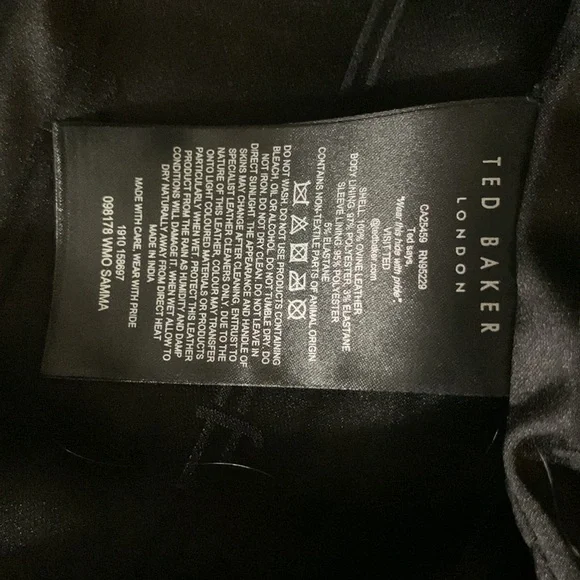 Ted Baker leather jacket